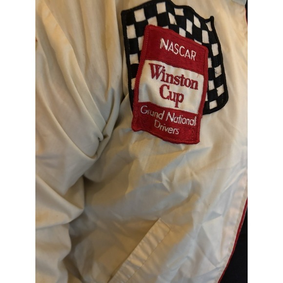 VTG RJR NASCAR Winston Cup Series Jacket XL W/ 28 VTG Patches 70s‎ 80s - Picture 6 of 6